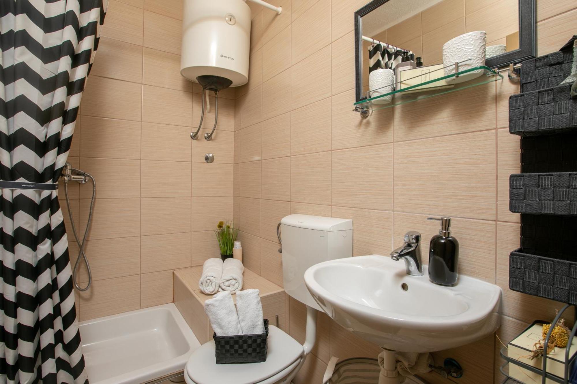 Sea View Ela Apartments Podgora Phòng bức ảnh