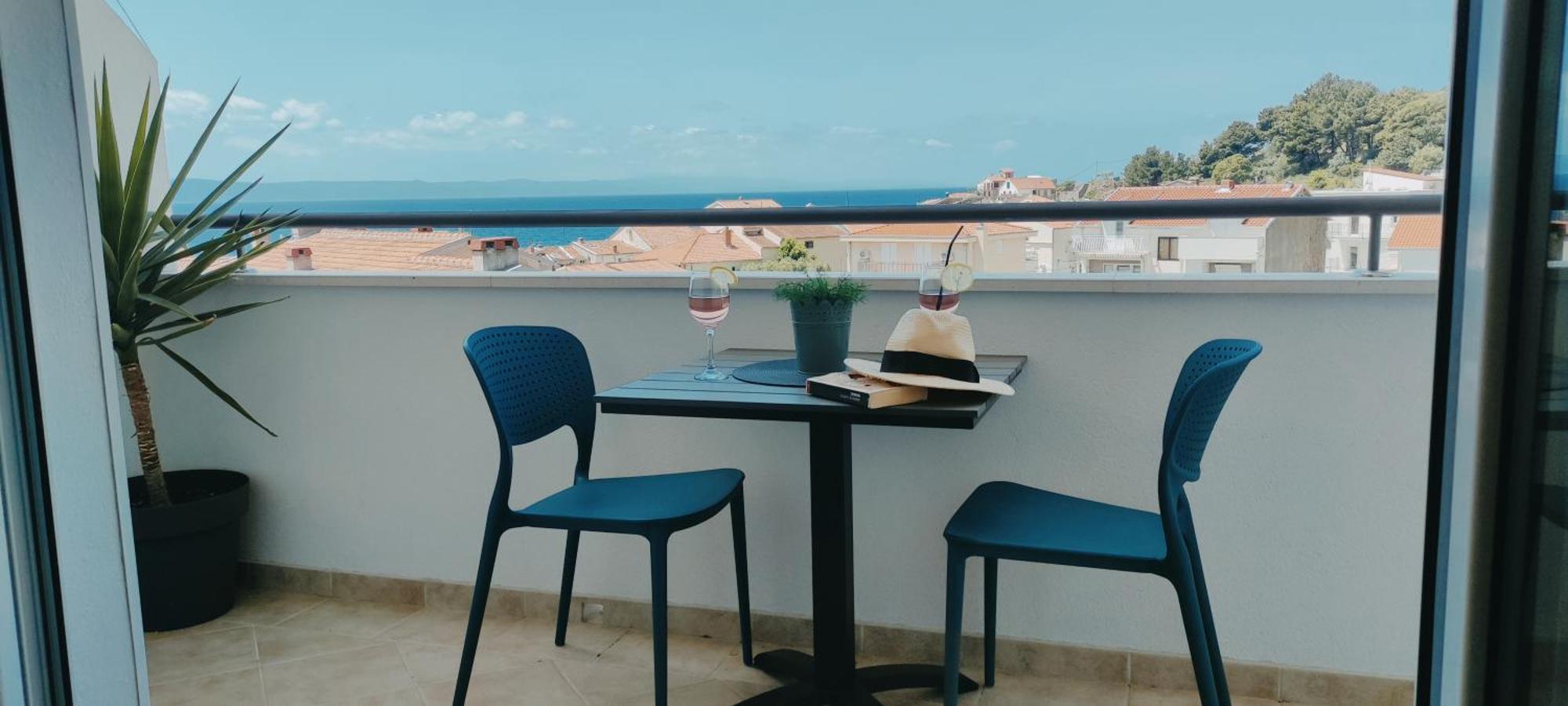 Sea View Ela Apartments Podgora Phòng bức ảnh